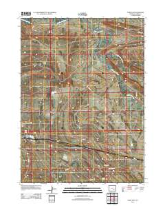 Como East 2012 topographic map thumbnail