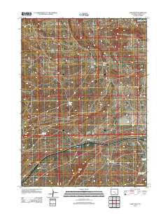 Como West 2012 topographic map thumbnail