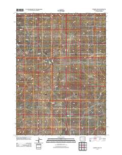 Gilbert Lake 2012 topographic map thumbnail