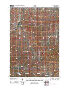 Goff Lake 2012 topographic map thumbnail