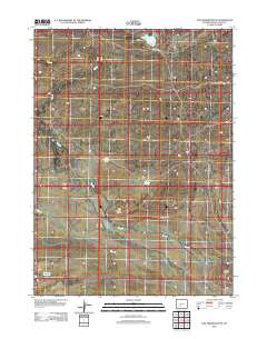 Five Fingers Butte 2012 topographic map thumbnail
