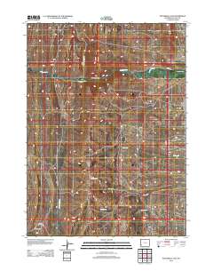 Fontenelle Gap 2012 topographic map thumbnail