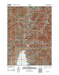 Dodge Ranch 2012 topographic map thumbnail