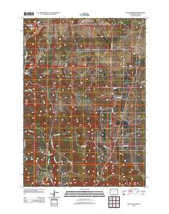 Four Corners 2012 topographic map thumbnail
