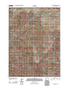 Fourmile Knoll 2012 topographic map thumbnail