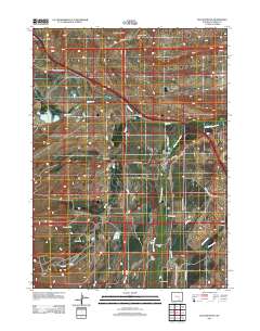 Elk Mountain 2012 topographic map thumbnail