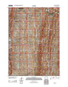 Elkol 2012 topographic map thumbnail