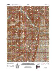 Elkol SW 2012 topographic map thumbnail