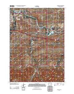 Glenrock 2012 topographic map thumbnail