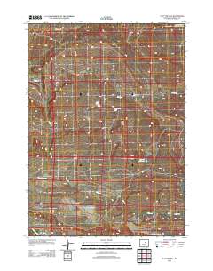Flat Top Hill 2012 topographic map thumbnail