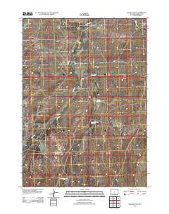 Double Butte 2012 topographic map thumbnail