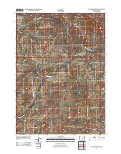 Gaylord Reservoir 2012 topographic map thumbnail