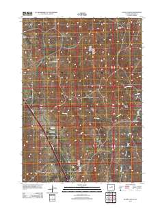 Dugout Ranch 2012 topographic map thumbnail