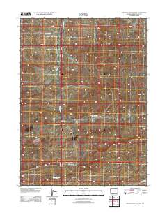 Erickson-Kent Ranch 2012 topographic map thumbnail