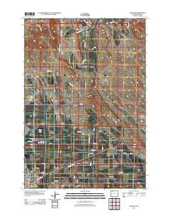 Garland 2012 topographic map thumbnail
