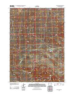 Ervay Basin 2012 topographic map thumbnail