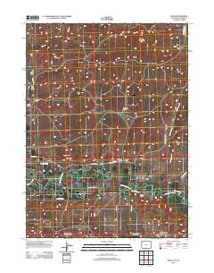 Dixon 2012 topographic map thumbnail