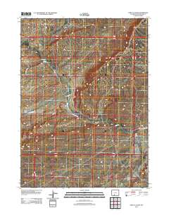 Fort La Clede 2012 topographic map thumbnail