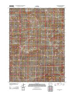 Clay Buttes 2012 topographic map thumbnail