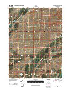 Cow Creek Ranch 2012 topographic map thumbnail