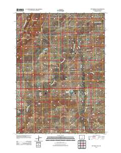 Fiftymile Flat 2012 topographic map thumbnail