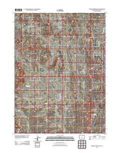 Barrel Springs SW 2012 topographic map thumbnail