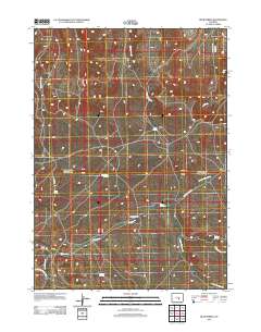Bear Spring 2012 topographic map thumbnail