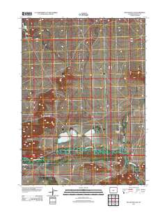 Black Rock Gap 2012 topographic map thumbnail