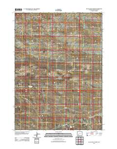 Black Rock North 2012 topographic map thumbnail