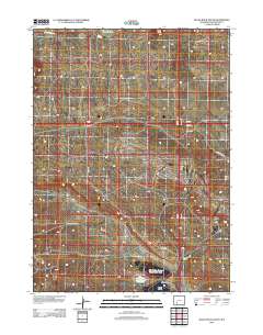 Black Rock South 2012 topographic map thumbnail