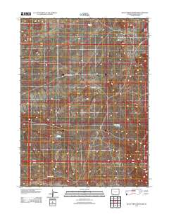 Black Spring Reservoir 2012 topographic map thumbnail