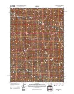 Negro Butte 2012 topographic map thumbnail