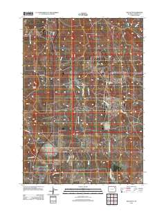 Neil Butte 2012 topographic map thumbnail