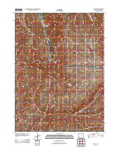 Nugget 2012 topographic map thumbnail