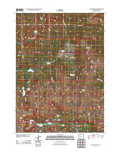 Paradise Basin 2012 topographic map thumbnail