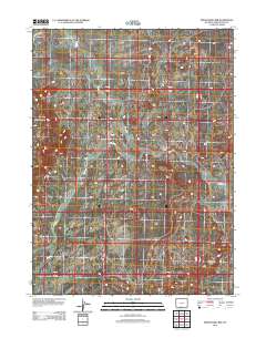 Prehistoric Rim 2012 topographic map thumbnail