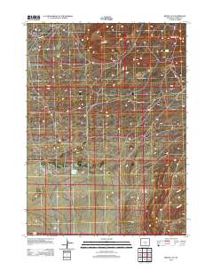 Riddle Cut 2012 topographic map thumbnail