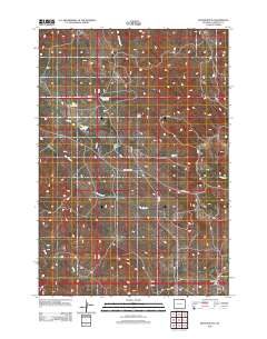 Mitten Butte 2012 topographic map thumbnail