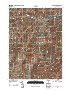 Seaverson Reservoir 2012 topographic map thumbnail