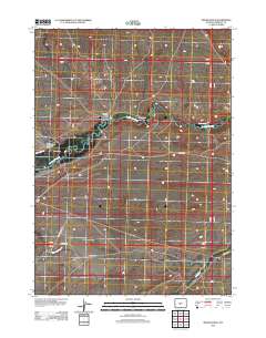 Myers Ranch 2012 topographic map thumbnail