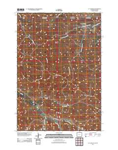 O T O Ranch 2012 topographic map thumbnail