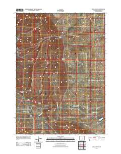 Reid Canyon 2012 topographic map thumbnail