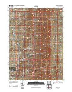 Reliance 2012 topographic map thumbnail