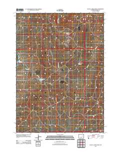 Seven L Creek West 2012 topographic map thumbnail