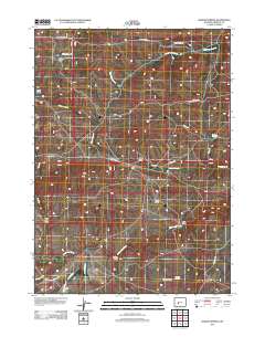 Radium Springs 2012 topographic map thumbnail