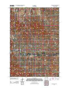 Rocky Butte 2012 topographic map thumbnail