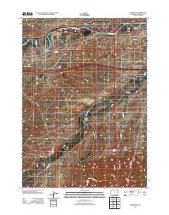 Parkerton 2012 topographic map thumbnail
