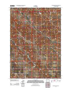 Reservoir Creek 2012 topographic map thumbnail