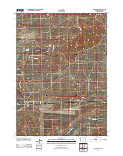 Powder River 2012 topographic map thumbnail