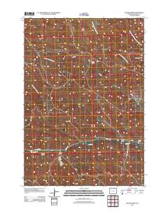 Shuler Draw 2012 topographic map thumbnail